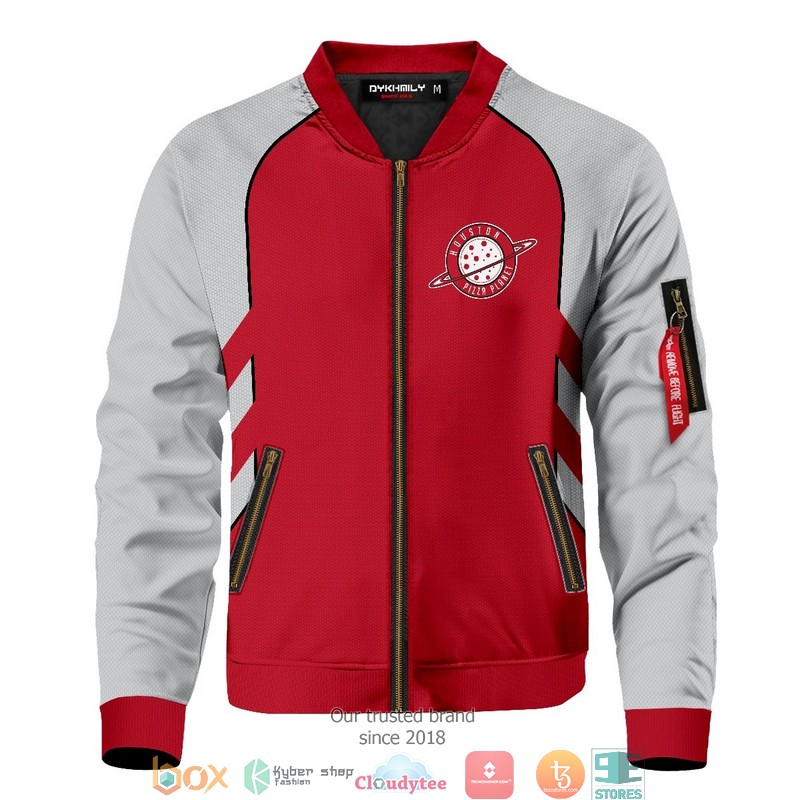 Personalized Houston Pizza Planet Bomber Jacket