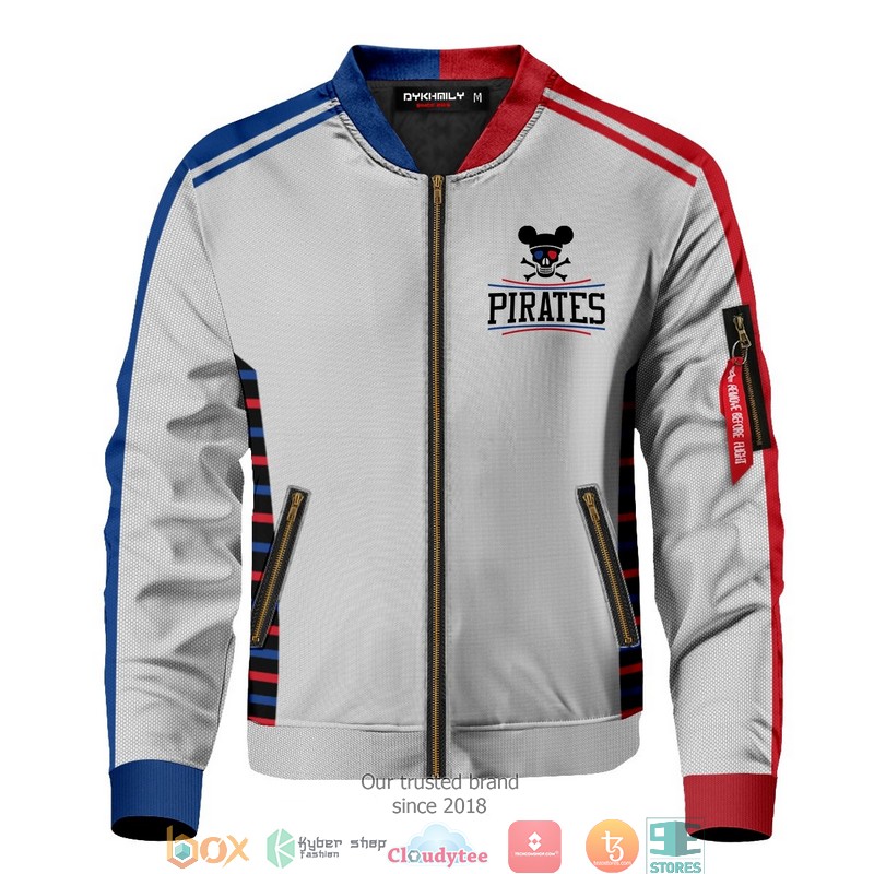 Personalized Los Angeles Pirates Bomber Jacket word1