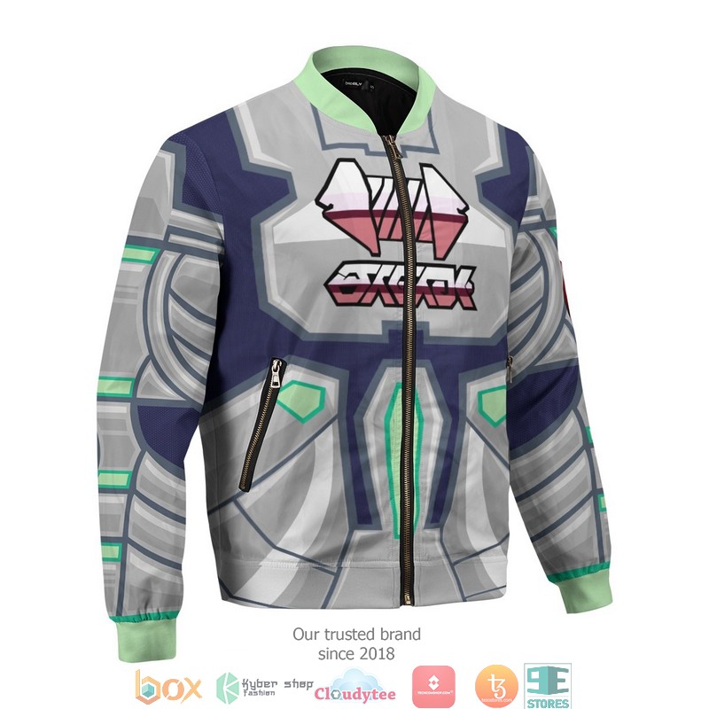 Personalized Poke Steel Uniform Bomber Jacket 4 Personalized Poke Steel Uniform Bomber Jacket word3
