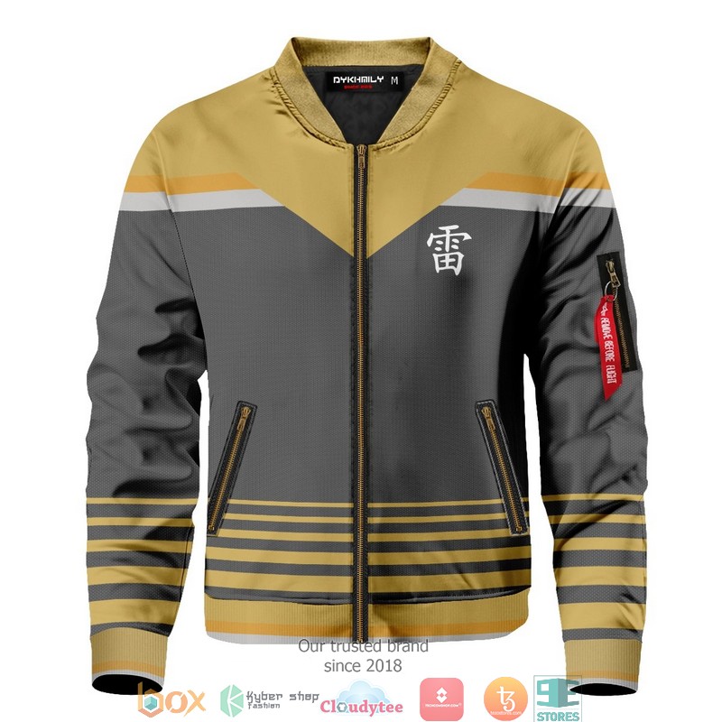 Personalized Raikage Bomber Jacket word1