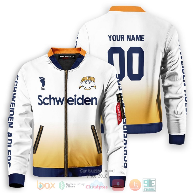 Personalized Schweiden Adlers custom bomber Jacket