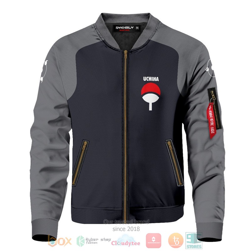 Personalized Uchiha Fire custom bomber Jacket
