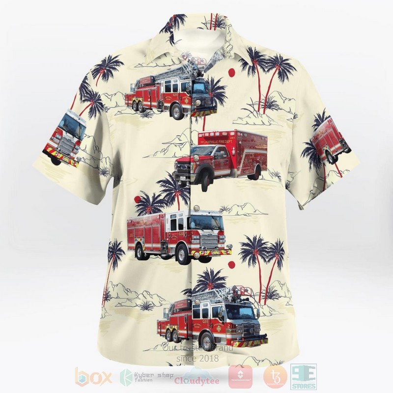 BEST Pflugerville, Travis County, Pflugerville Fire Department Travis County ESD Co.2 3D Aloha Shirt word3