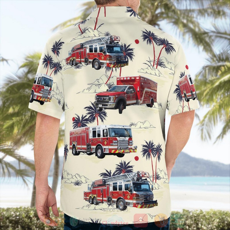 BEST Pflugerville, Travis County, Pflugerville Fire Department Travis County ESD Co.2 3D Aloha Shirt word3