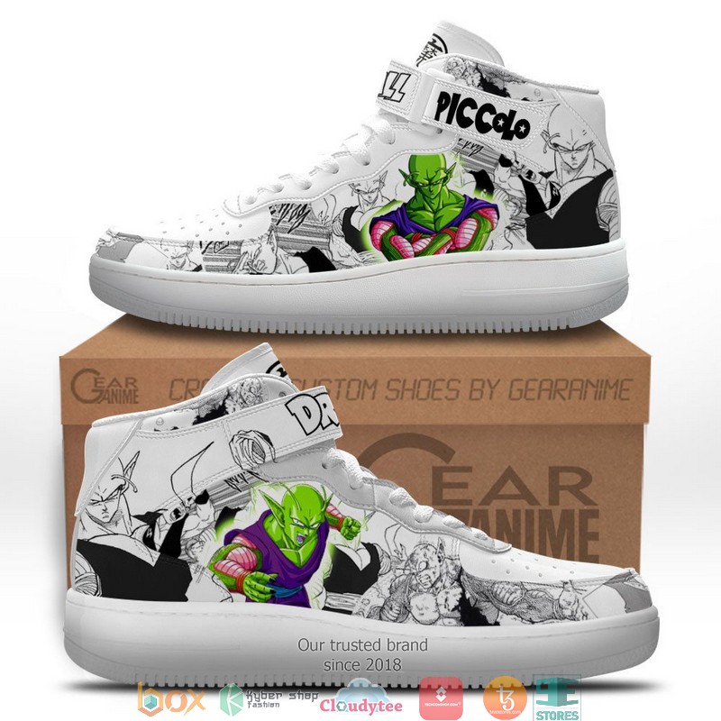 Piccolo Dragon Ball Anime Mix Manga High Air Force Shoes
