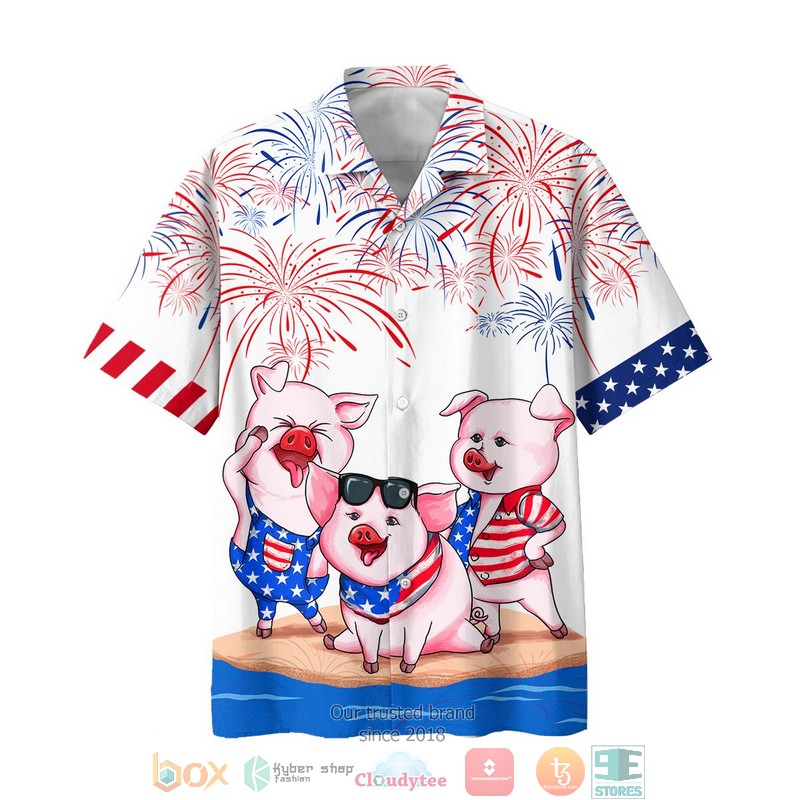 NEW Pig Independence Is Coming Hawaii Shirt, Shorts 1 NEW Pig Independence Is Coming Hawaii Shirt, Shorts word3