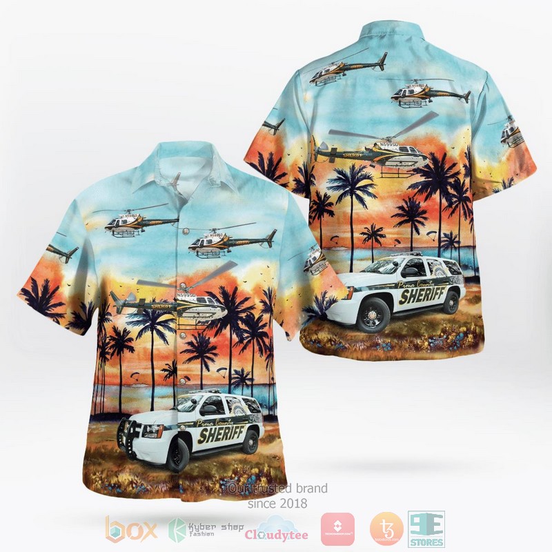 HOT Pima County Sheriff Chevy Tahoe & Eurocopter AS350 B3 AStar cn5258 N599SD Hawaii Shirt 3 Pima County Sheriff Chevy Tahoe Eurocopter AS350 B3 AStar cn5258 N599SD Hawaiian Shirt