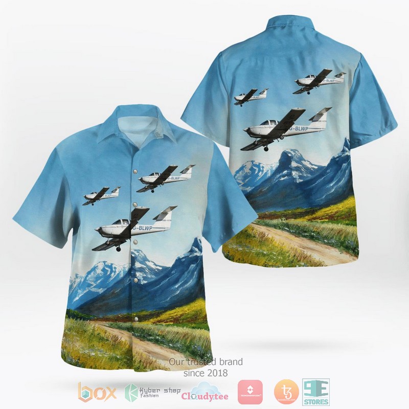 Piper PA-38 Tomahawk Hawaiian Shirt 1 Piper PA-38 Tomahawk Hawaiian Shirt word1