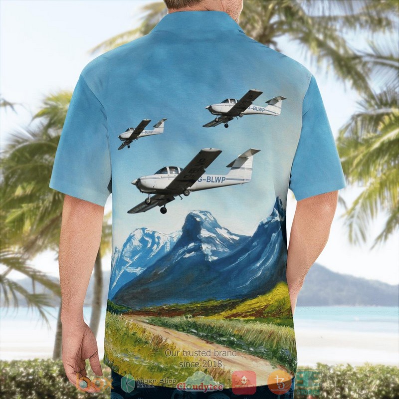 Piper PA-38 Tomahawk Hawaiian Shirt 2 Piper PA-38 Tomahawk Hawaiian Shirt word1