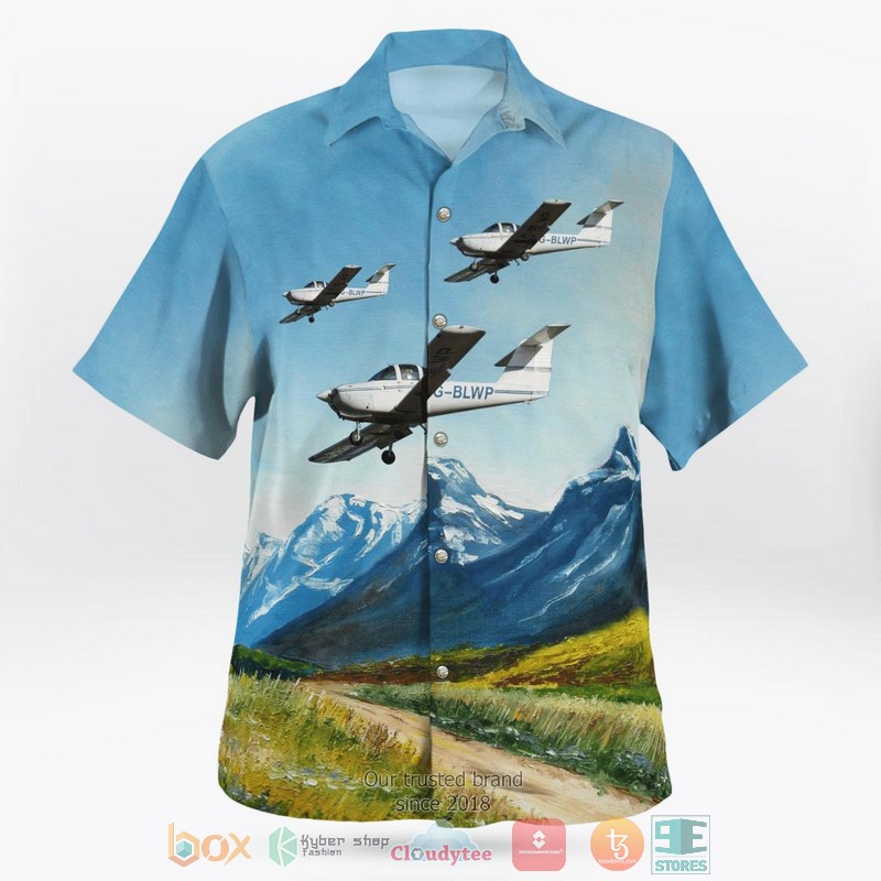Piper PA-38 Tomahawk Hawaiian Shirt 3 Piper PA-38 Tomahawk Hawaiian Shirt word1