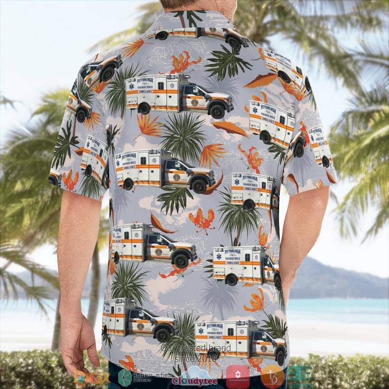 Pittsburgh Pennsylvania Pittsburgh Bureau of Emergency Medical Services 3D Hawaii Shirt 2 Pittsburgh Pennsylvania Pittsburgh Bureau of Emergency Medical Services 3D Hawaii Shirt 1