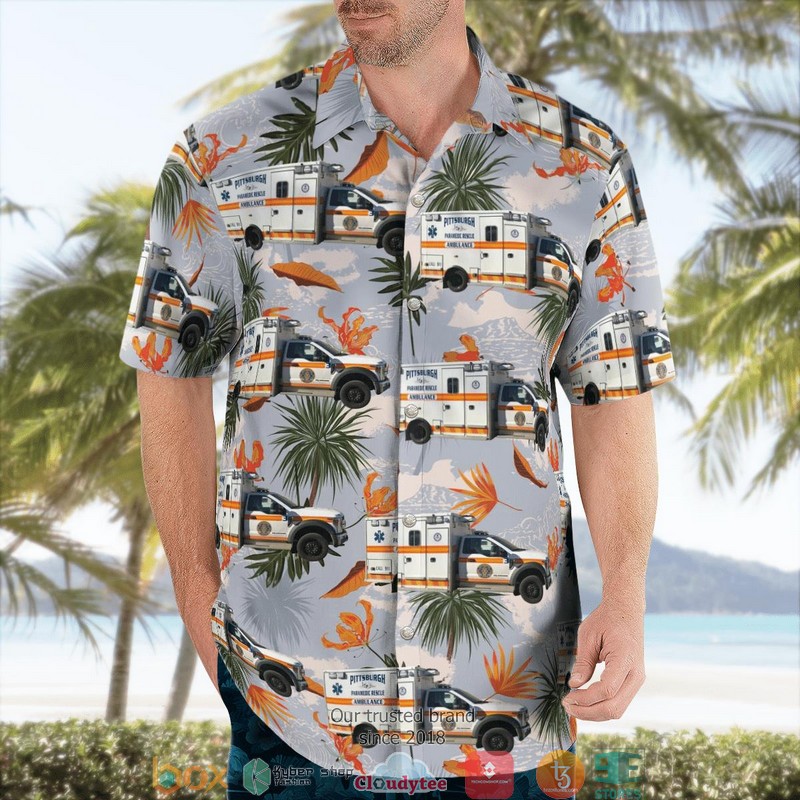 Pittsburgh Pennsylvania Pittsburgh Bureau of Emergency Medical Services 3D Hawaii Shirt 4 Pittsburgh Pennsylvania Pittsburgh Bureau of Emergency Medical Services 3D Hawaii Shirt 1 2 3