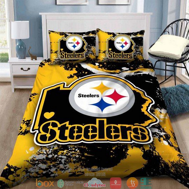 Pittsburgh Steelers Duvet Cover Bedroom Set 3 Pittsburgh Steelers Duvet Cover Bedroom Set