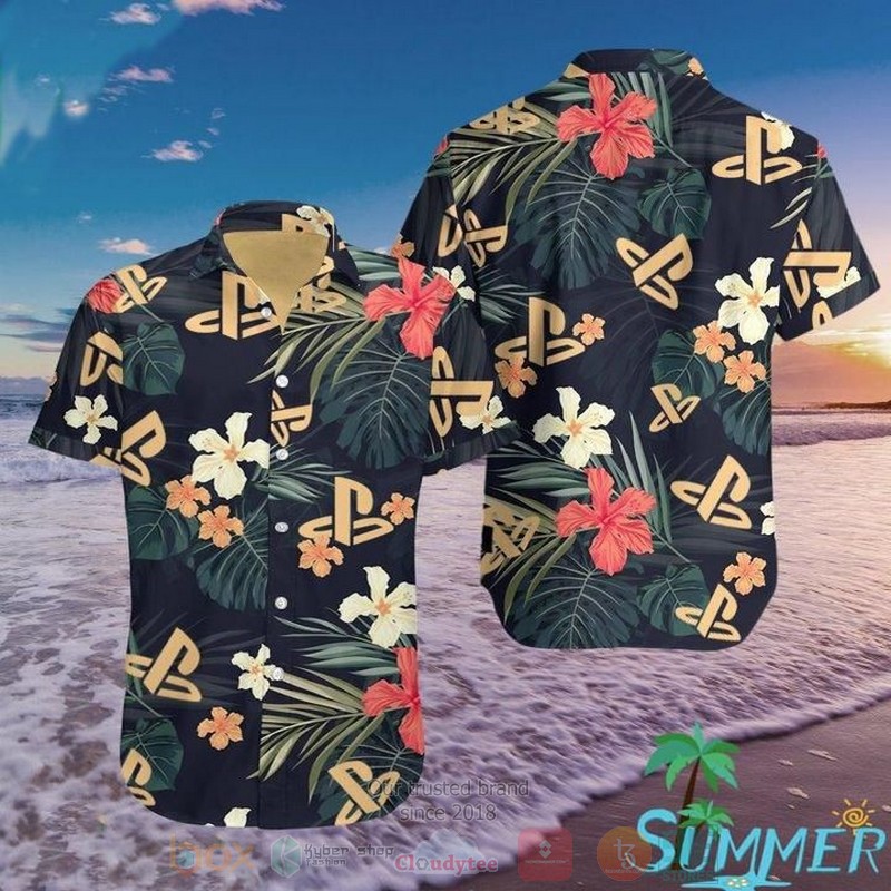 Play Station Aloha Short Sleeve Hawaiian Shirt