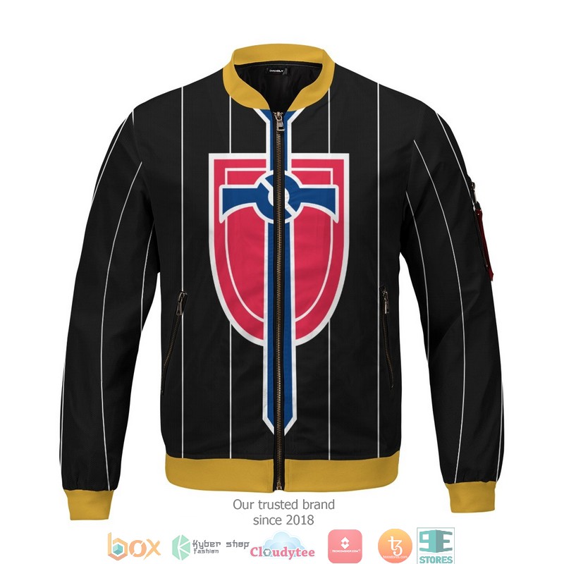 Poke Champion Uniform Bomber Jacket word2