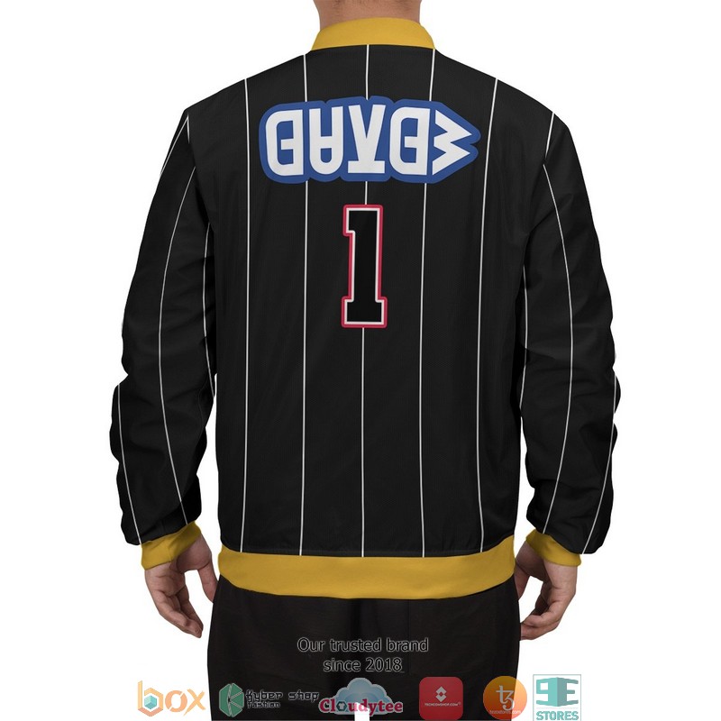 Poke Champion Uniform Bomber Jacket word2
