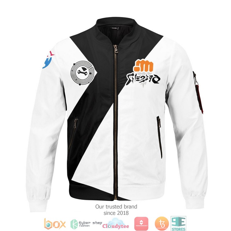 Poke Fighting Uniform Bomber Jacket word2