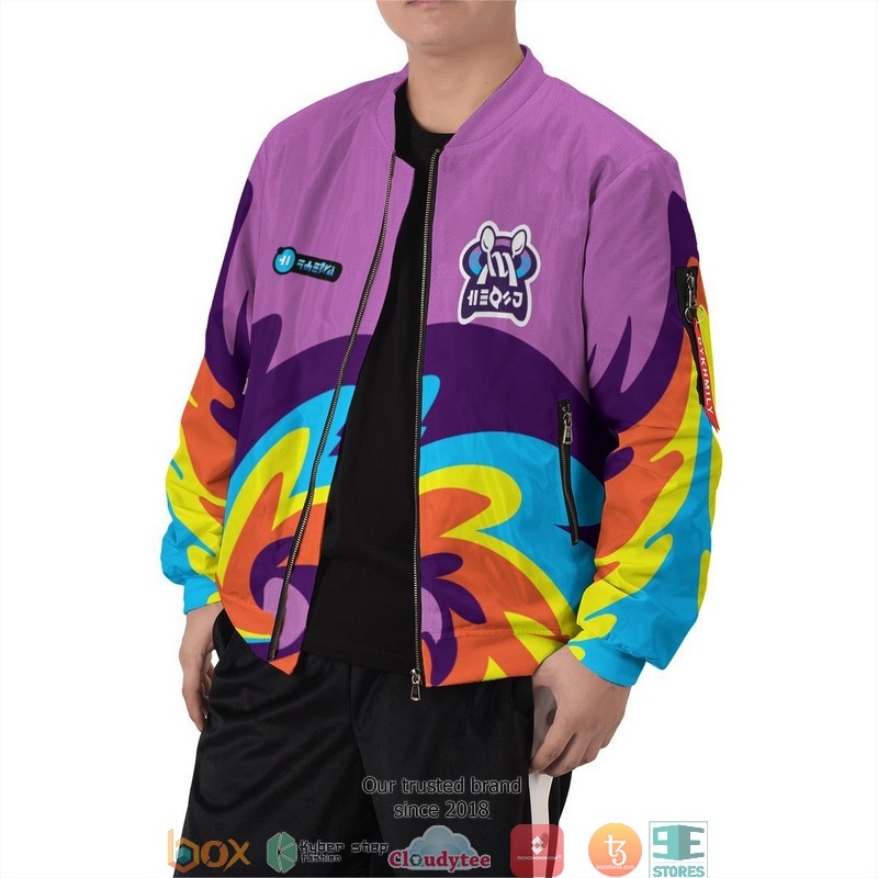 Poke Psychic Uniform Bomber Jacket word3