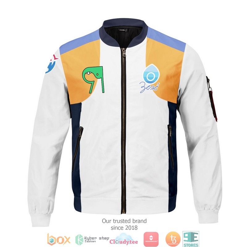 Poke Water Uniform Bomber Jacket word2