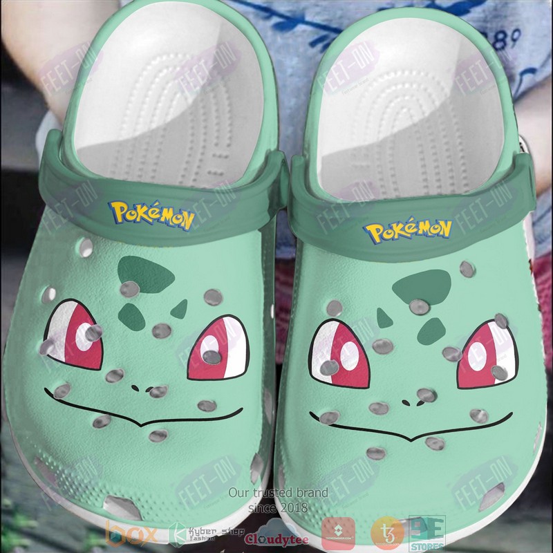 Pokemon Bulbasaur crocs crocband clog