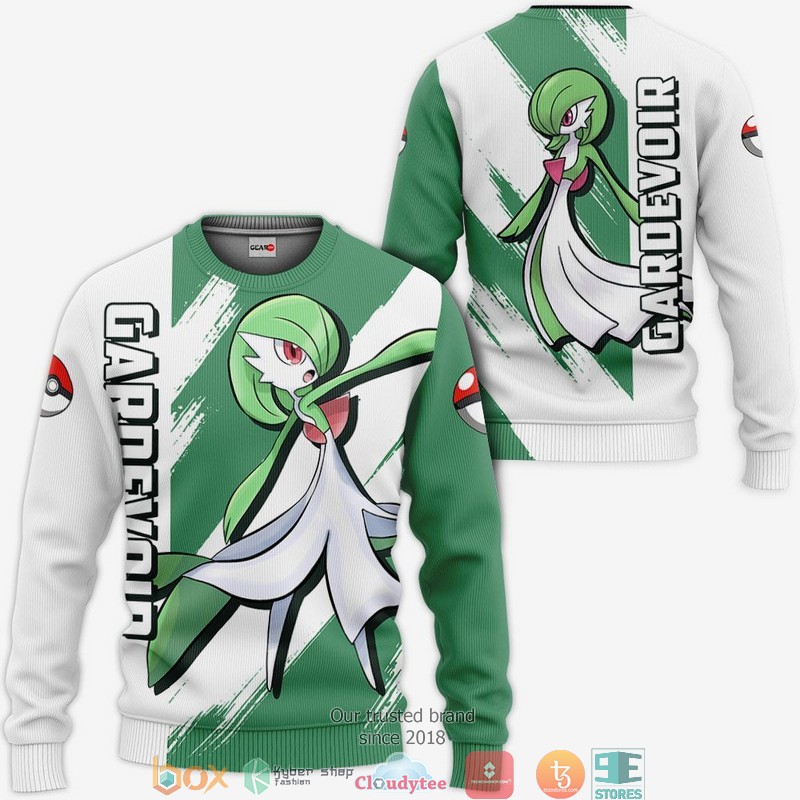 Pokemon Gardevoir Anime 3D Shirt, Bomber jacket 2 Pokemon Gardevoir Anime 3D Shirt Bomber jacket 1