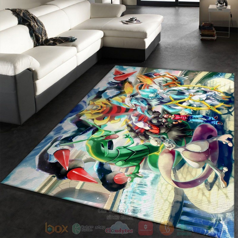 Pokemon Geeky Home Area Rugs
