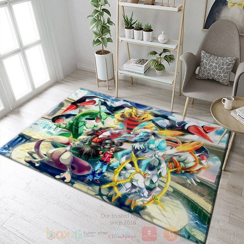 Pokemon Geeky Home Area Rugs 1