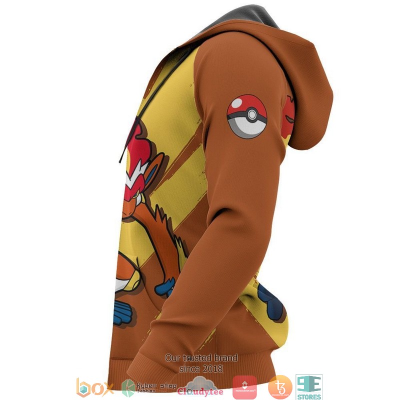 Pokemon Infernape Anime 3D Shirt, Bomber jacket 6 Pokemon Infernape Anime 3D Shirt Bomber jacket 1 2 3 4 5