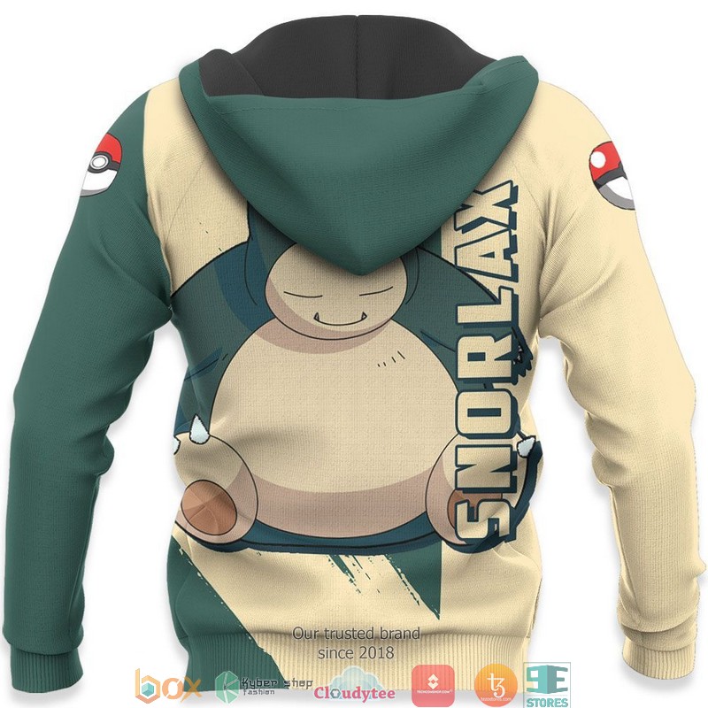 Pokemon Snorlax Anime 3D Shirt, Bomber jacket 5 Pokemon Snorlax Anime 3D Shirt Bomber jacket 1 2 3 4