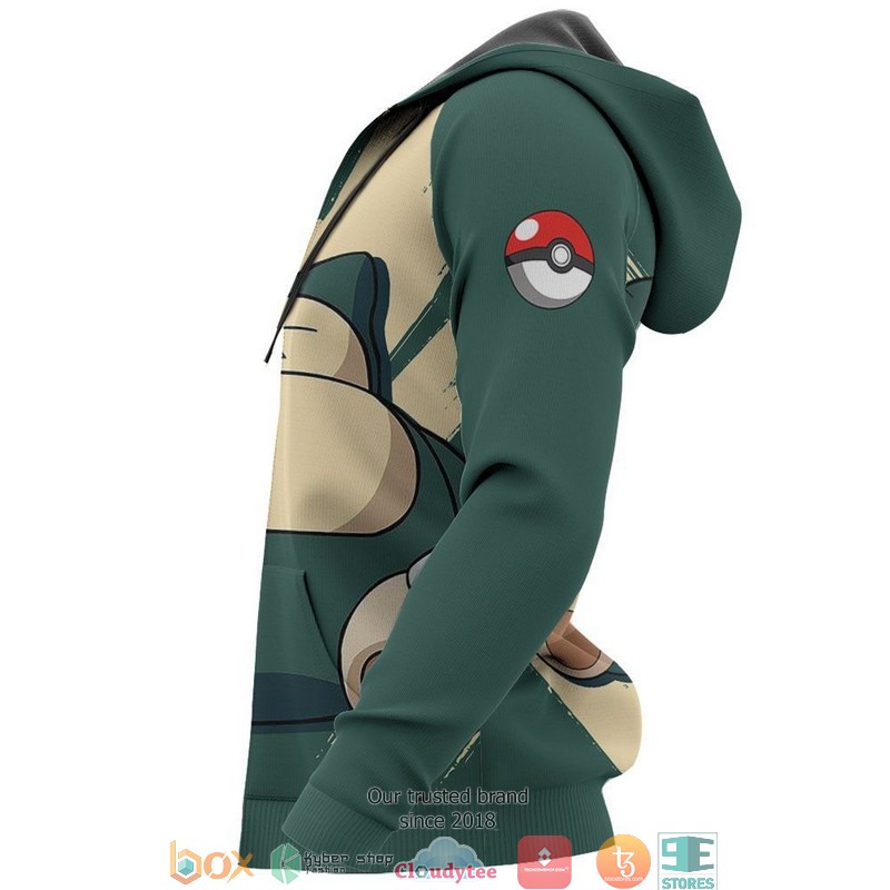 Pokemon Snorlax Anime 3D Shirt, Bomber jacket 6 Pokemon Snorlax Anime 3D Shirt Bomber jacket 1 2 3 4 5