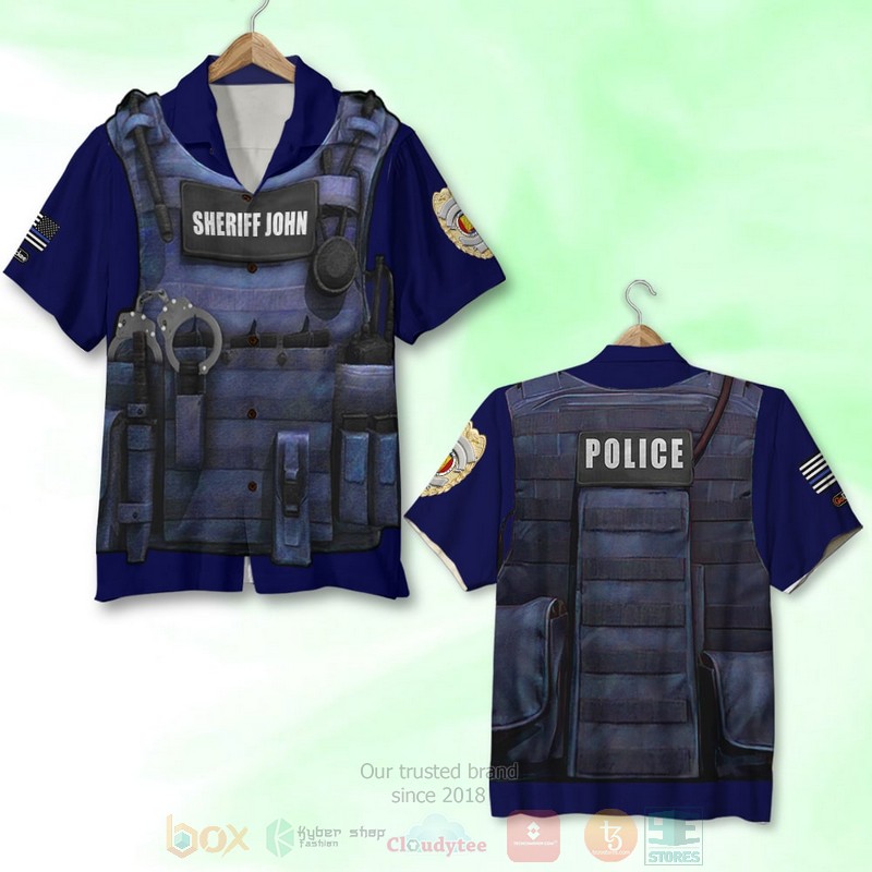 BEST Police Bulletproof Clothing Design Custom Name 3D Aloha Shirt 2 BEST Police Bulletproof Clothing Design Custom Name 3D Aloha Shirt word3