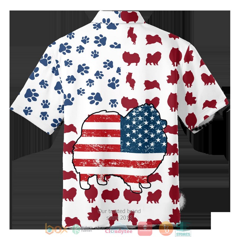 NEW Pomeranian Independence Day Is Coming Hawaii Shirt word3