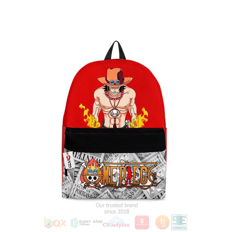 Portgas D Ace One Piece Anime Backpack