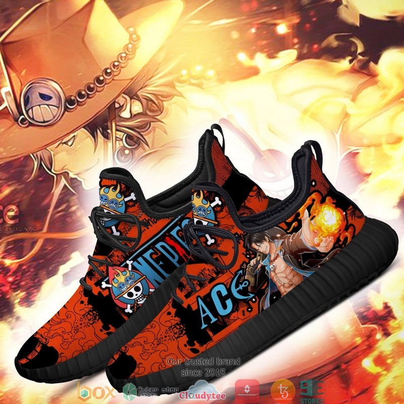 Portgas D Ace One Piece Anime Reze Sneaker Shoes 1 2 3