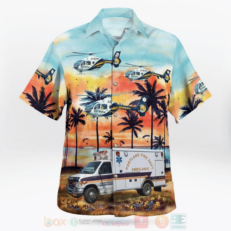 BEST Portland Volunteer Fire Department 3D Aloha Shirt 3 BEST Portland Volunteer Fire Department 3D Aloha Shirt word1