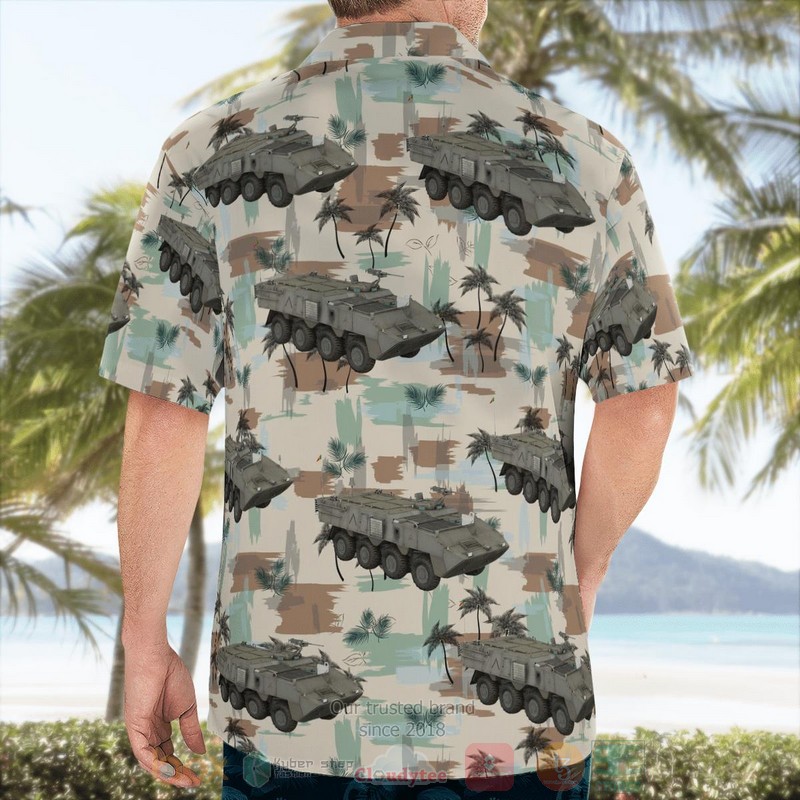 BEST Portuguese Army Pandur II Armoured Personnel Carrier 3D Aloha Shirt 4 BEST Portuguese Army Pandur II Armoured Personnel Carrier 3D Aloha Shirt word2