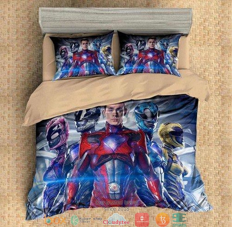 Power Rangers Duvet Cover Bedroom Set