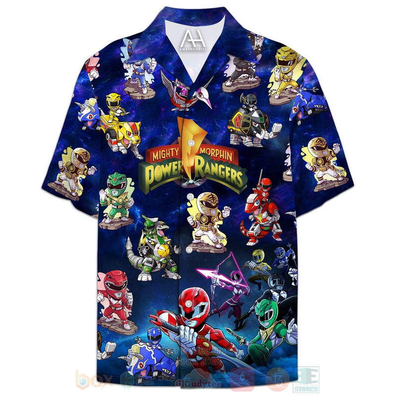 Power Rangers Hawaiian Shirt