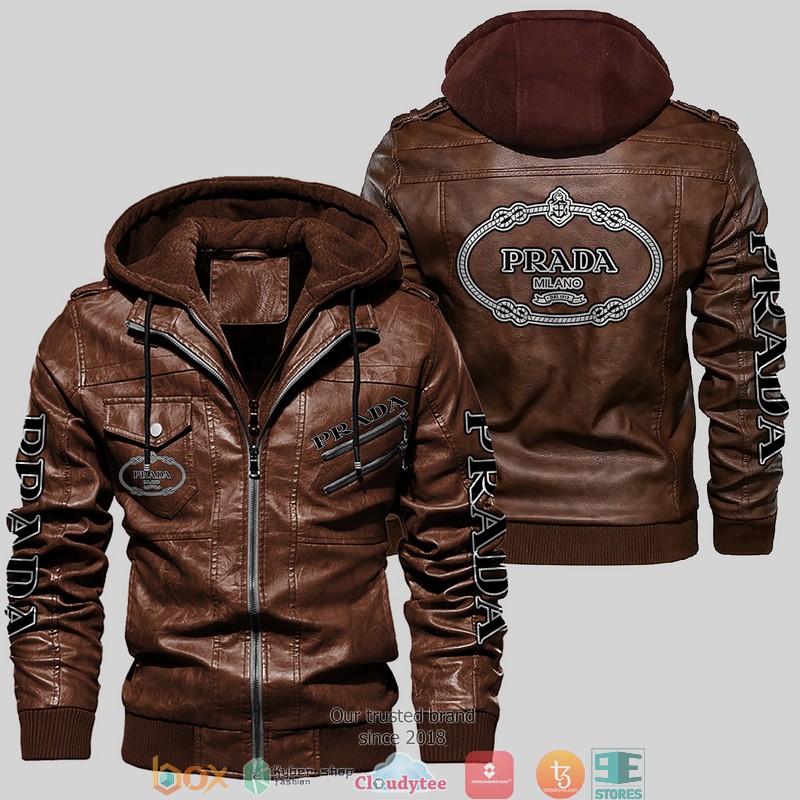 Prada leather jacket