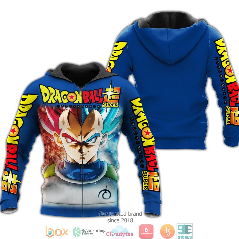 Prince Vegeta Cosplay Dragon Ball Anime 3D Shirt Bomber jacket