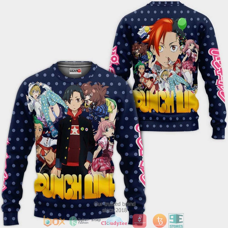 Punch Line Punch Line Anime Merch 3D Shirt, Bomber jacket 2 Punch Line Punch Line Anime Merch 3D Shirt Bomber jacket 1
