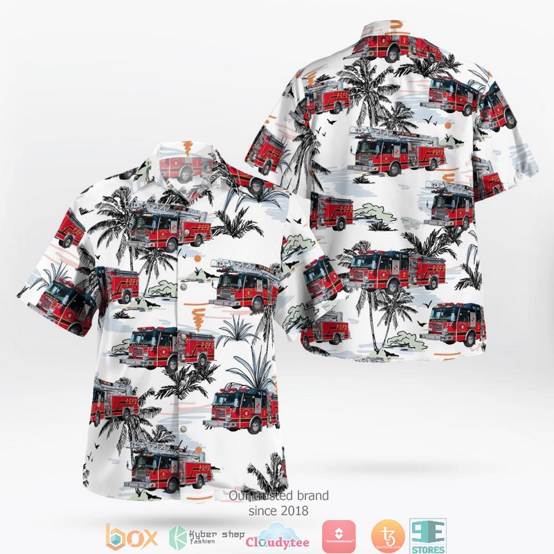 Punta Gorda Charlotte County Florida Punta Gorda Fire Department 3D Hawaii Shirt 8 Punta Gorda Charlotte County Florida Punta Gorda Fire Department 3D Hawaii Shirt