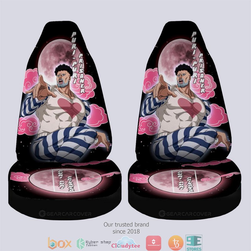 Puri-Puri Prisoner One Punch Man Anime Car Seat Cover 3 Puri Puri Prisoner One Punch Man Anime Car Seat Cover 1 2