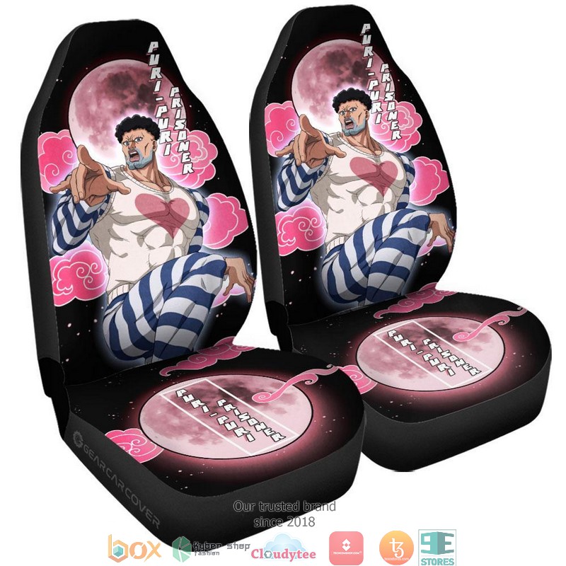 Puri-Puri Prisoner One Punch Man Anime Car Seat Cover 4 Puri Puri Prisoner One Punch Man Anime Car Seat Cover 1 2 3