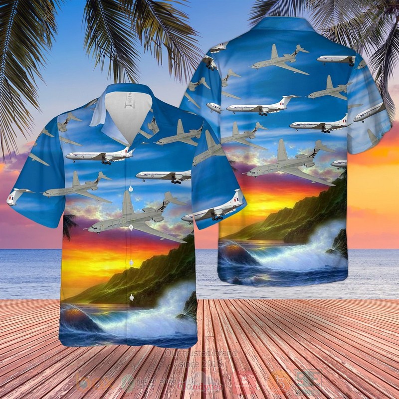RAF Historical Vickers VC10 Hawaiian Shirt