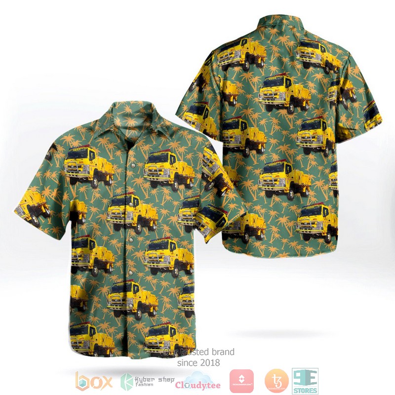 Queensland Rural Fire Service Fire Truck Hawaiian shirt 8 Queensland Rural Fire Service Fire Truck Hawaiian shirt word2