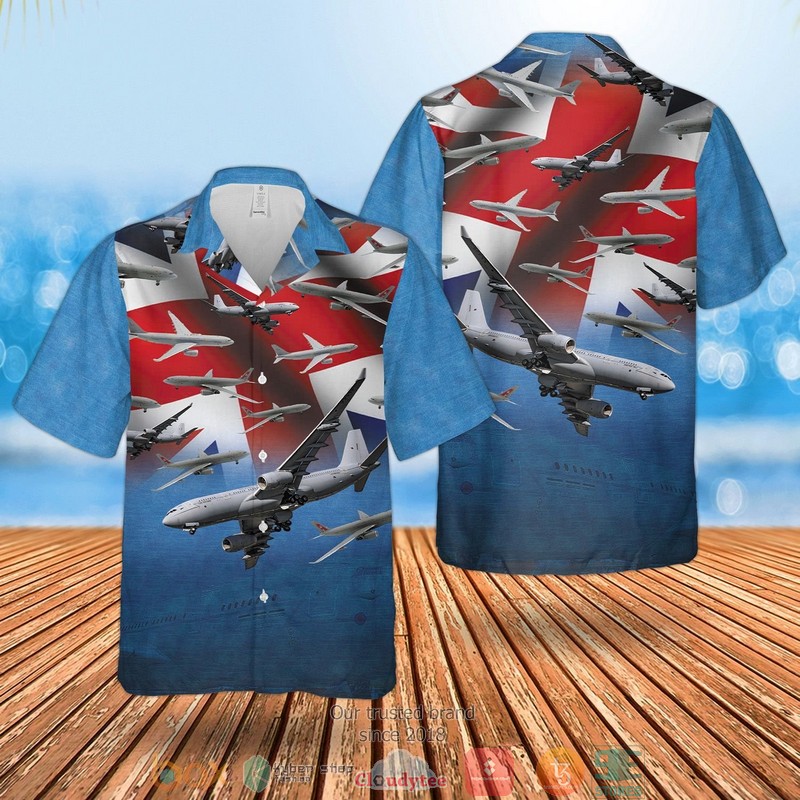 RAF Airbus A330 Voyager Hawaiian Shirt