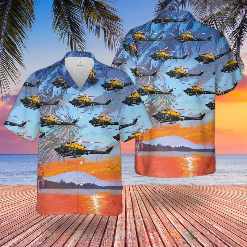 RAF Bell Griffin HT1 Hawaiian Shirt