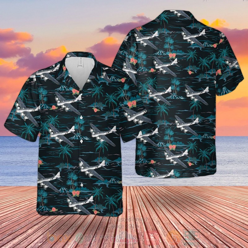 BEST RAF Boeing B-17 Mk IIA Flying Fortress 3D Aloha Shirt 6 RAF Boeing B 17 Mk IIA Flying Fortress Hawaiian Shirt
