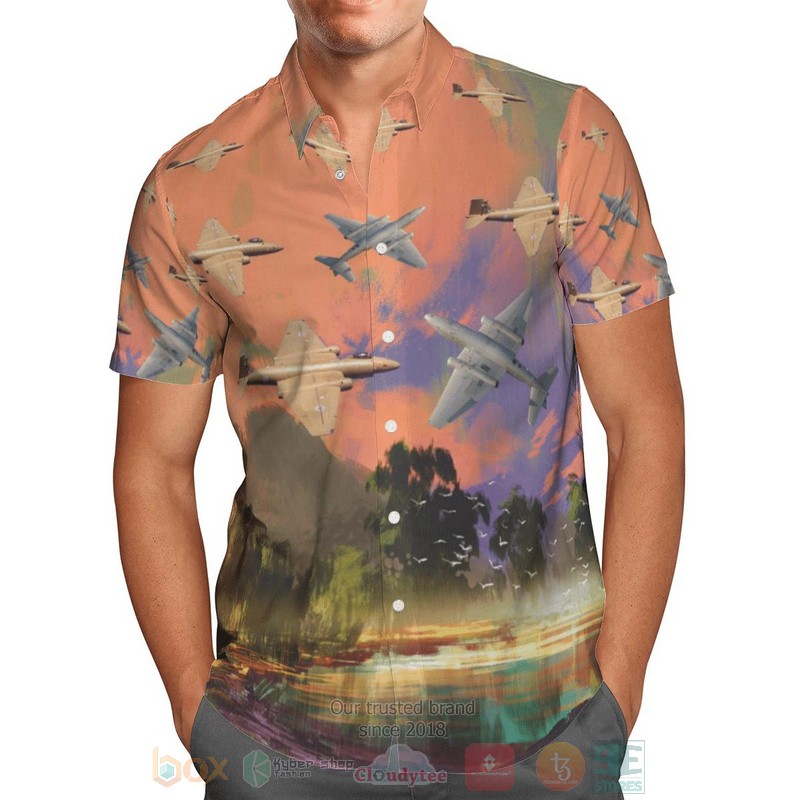 BEST RAF English Electric Canberra PR9 3D Aloha Shirt 16 RAF English Electric Canberra PR9 Hawaiian Shirt 1